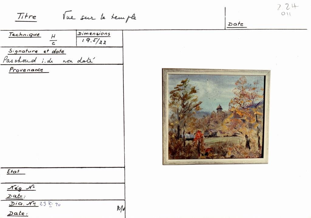 Scan de la fiche