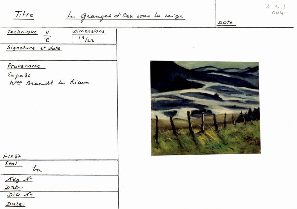 Scan de la fiche