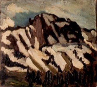 Le Rubli vu de Rougemont