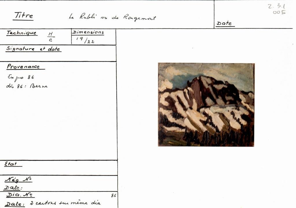 Scan de la fiche