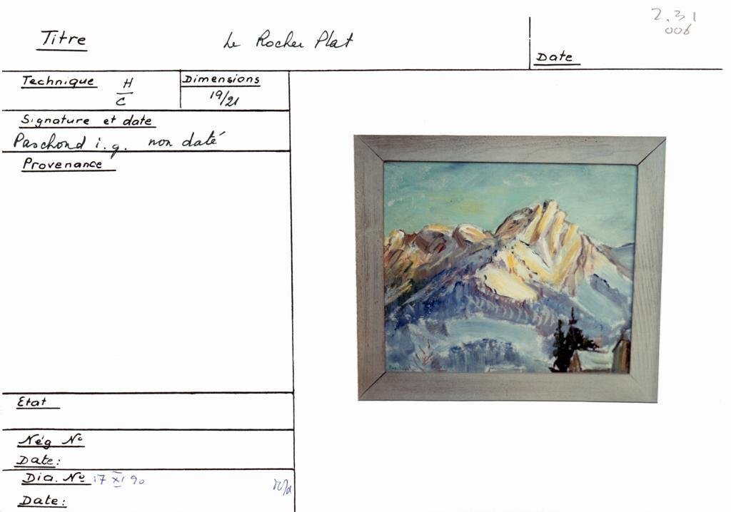 Scan de la fiche