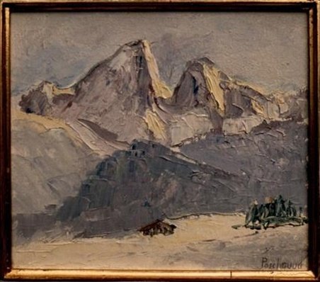 Massif de la Gumfluh en hiver