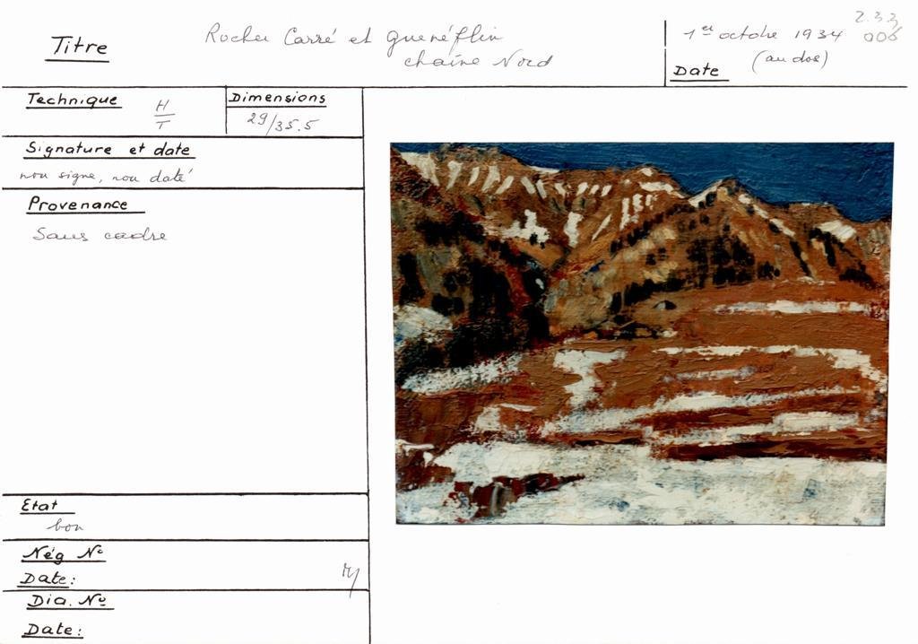 Scan de la fiche
