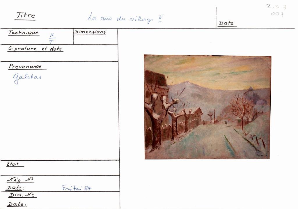 Scan de la fiche