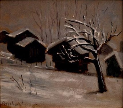 Chalets en hiver
