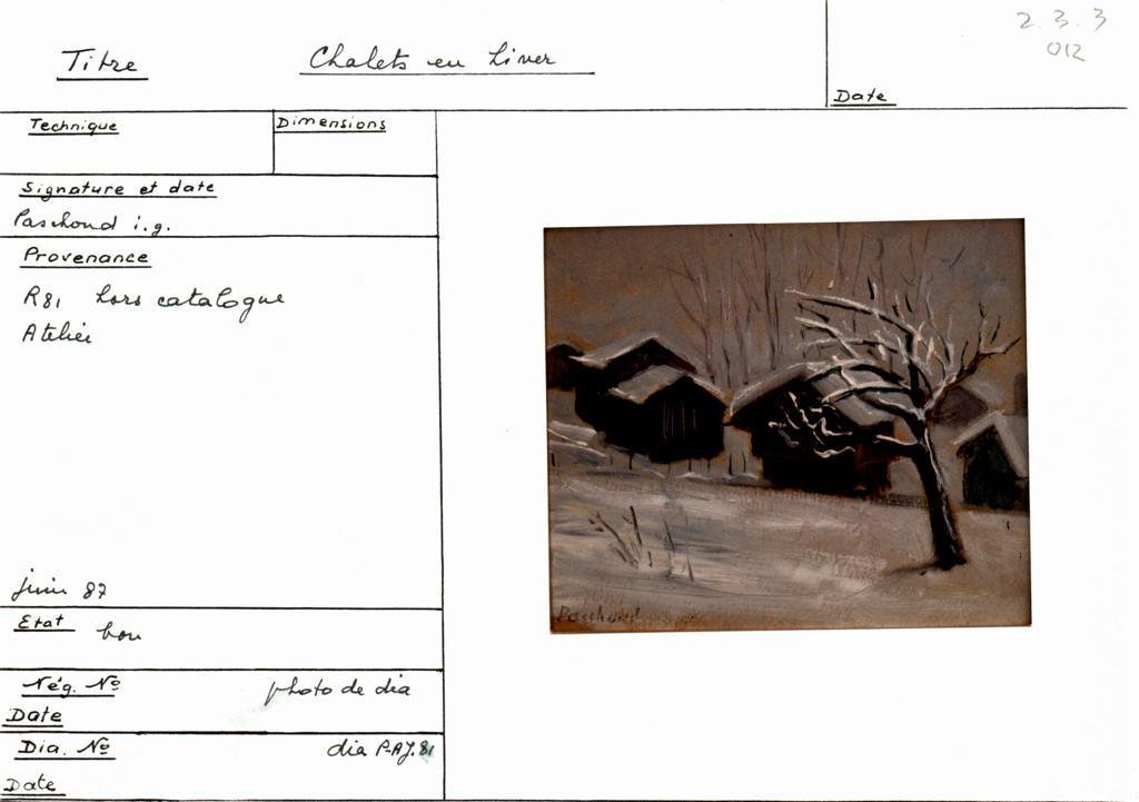 Scan de la fiche