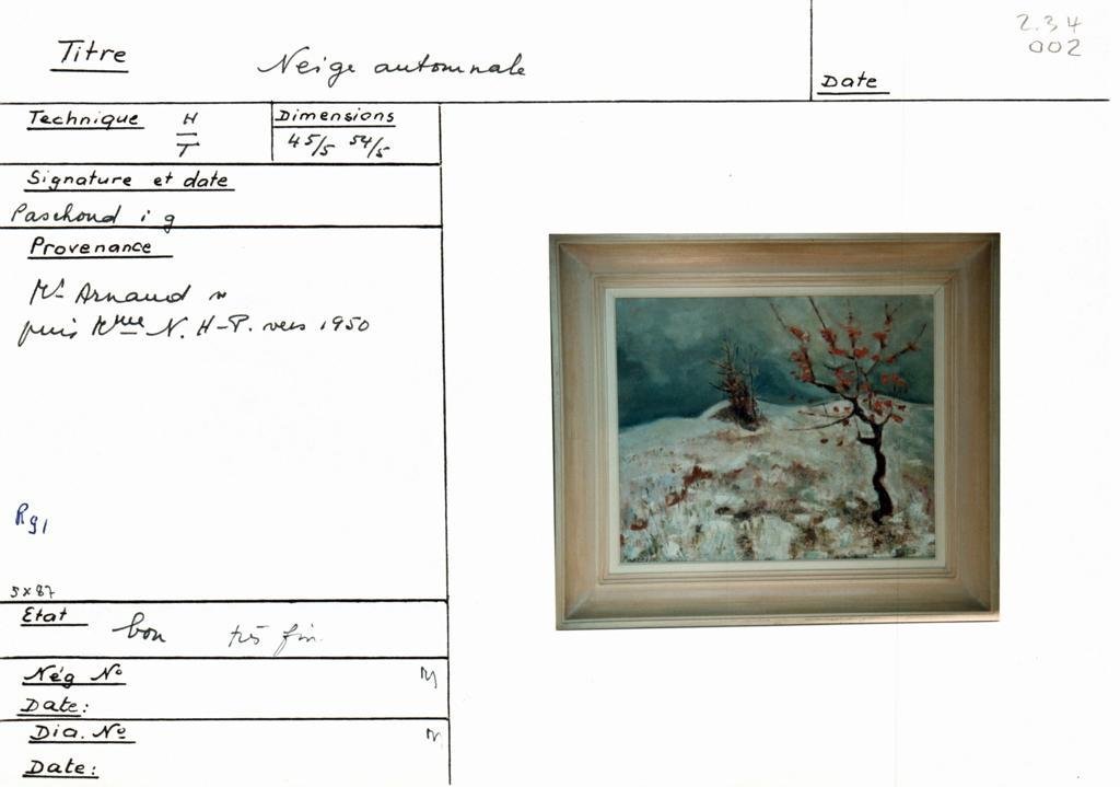 Scan de la fiche