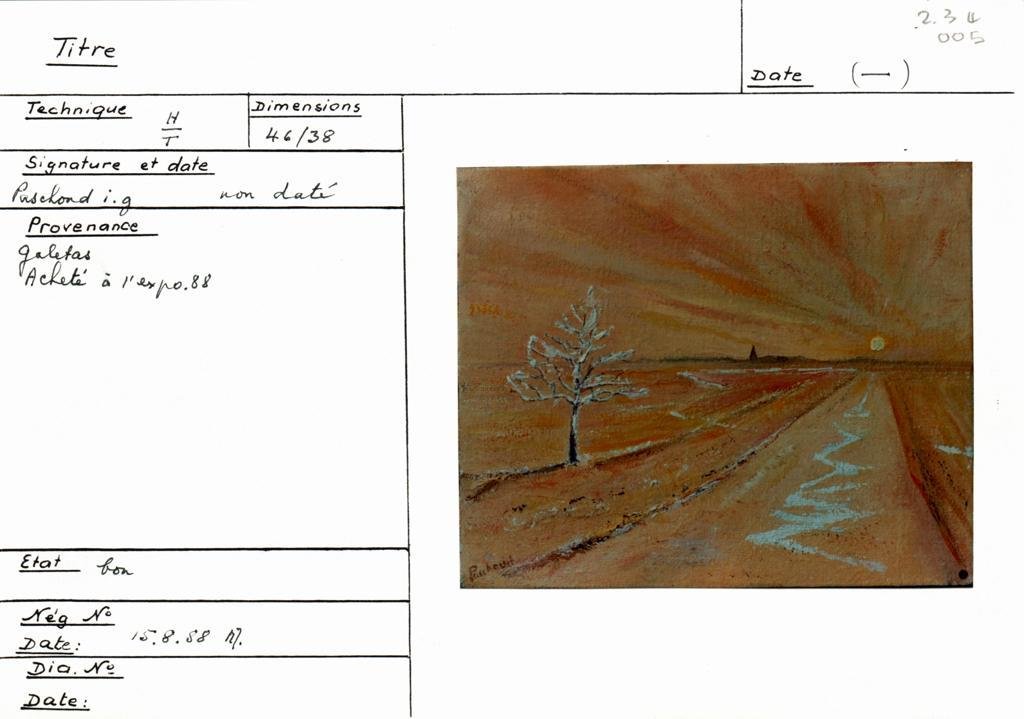 Scan de la fiche