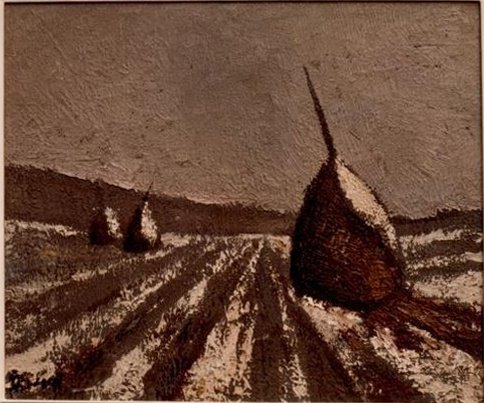 Les meules de foin