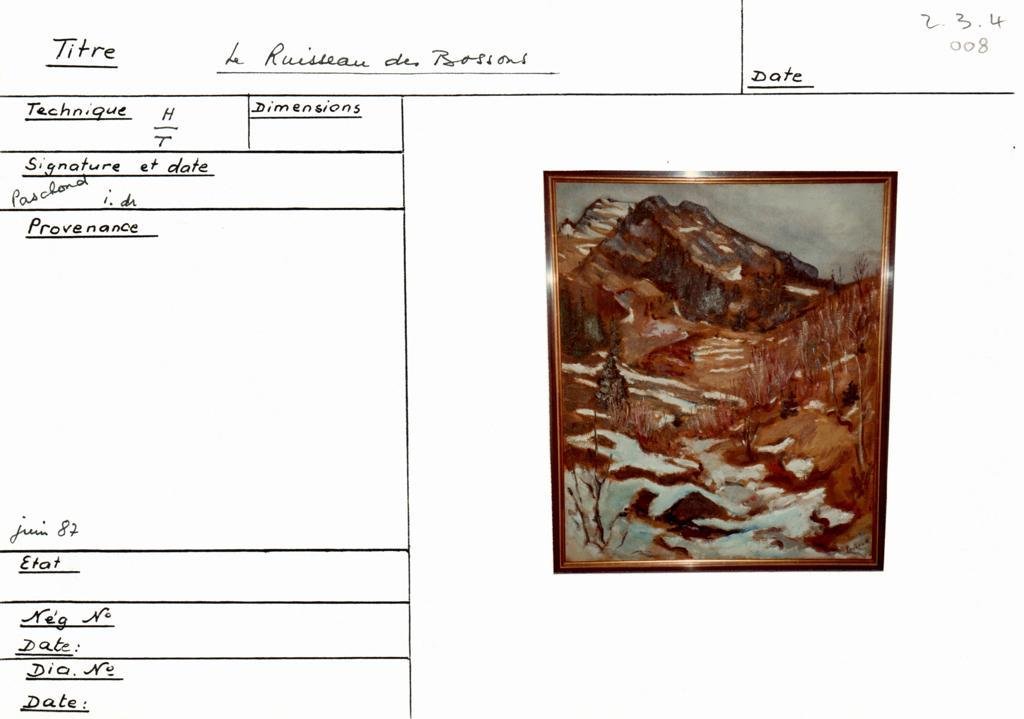 Scan de la fiche