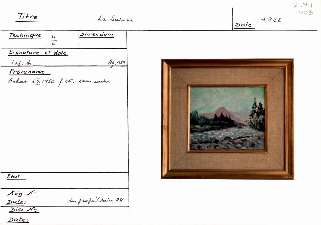 Scan de la fiche