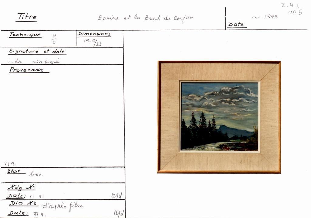 Scan de la fiche