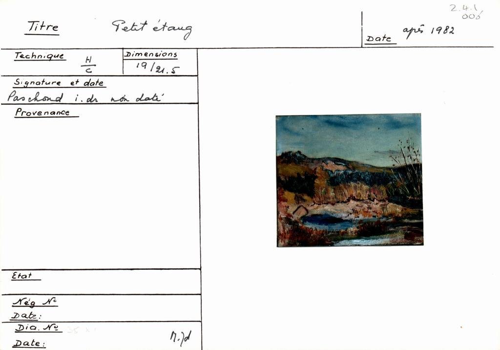 Scan de la fiche