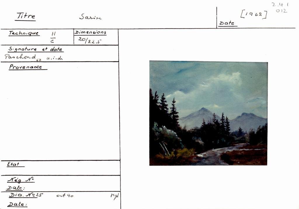 Scan de la fiche