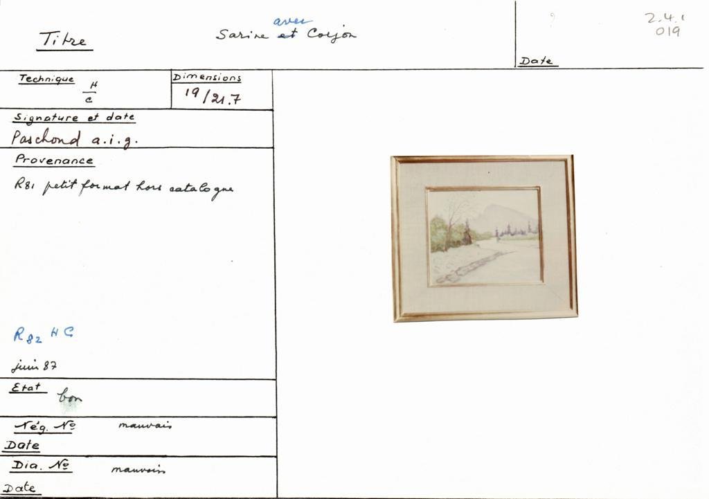 Scan de la fiche