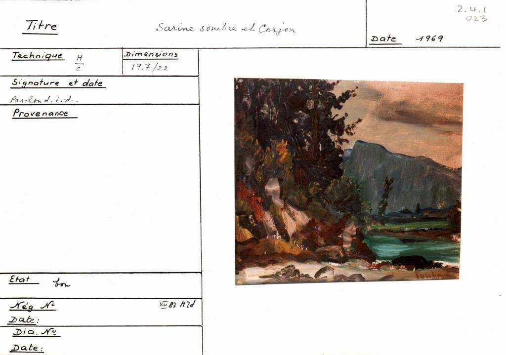 Scan de la fiche