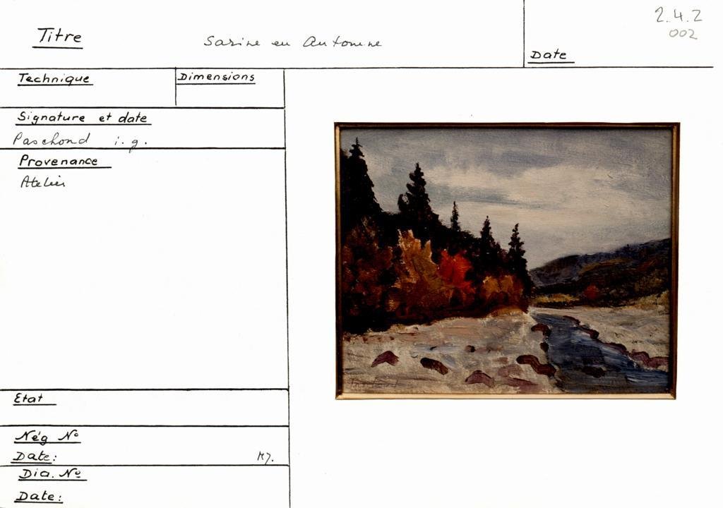 Scan de la fiche
