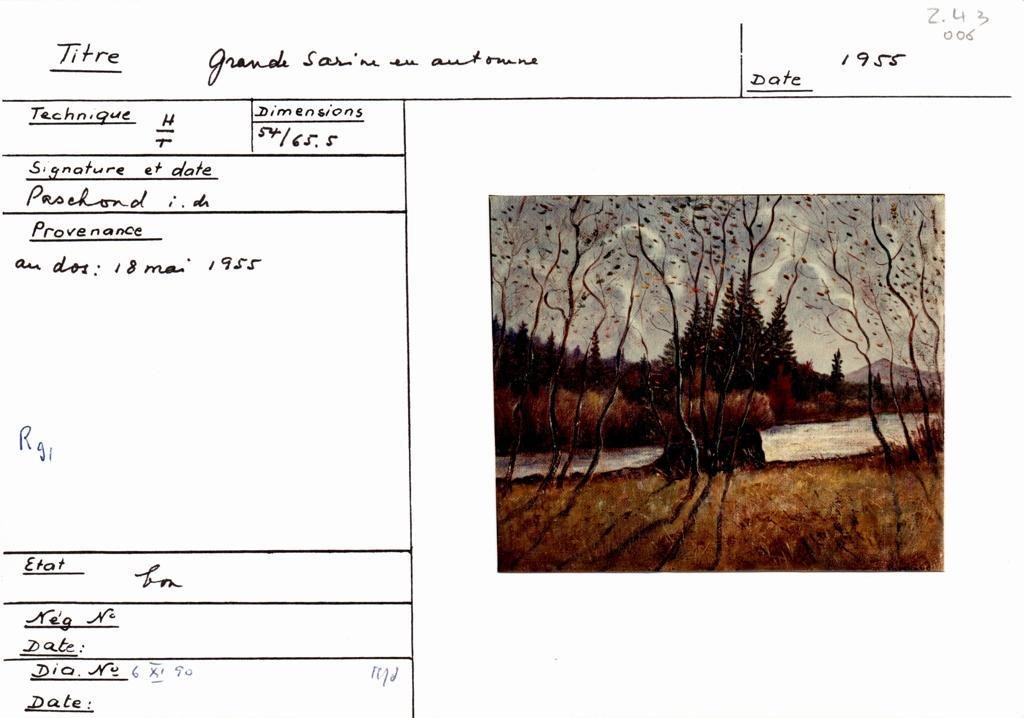 Scan de la fiche