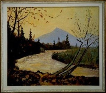 La Sarine en automne vue sur Planachaux