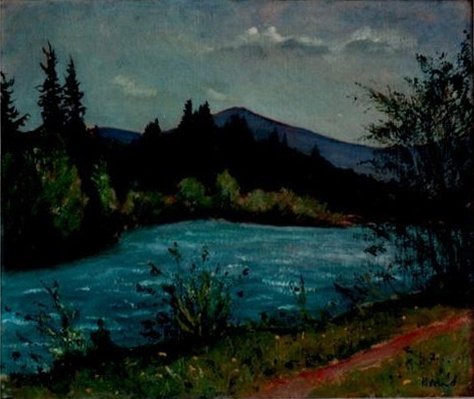 Sarine et sentier