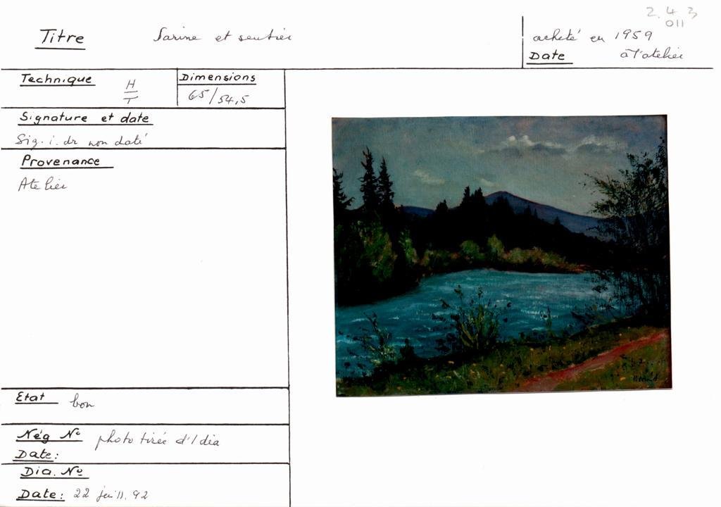 Scan de la fiche