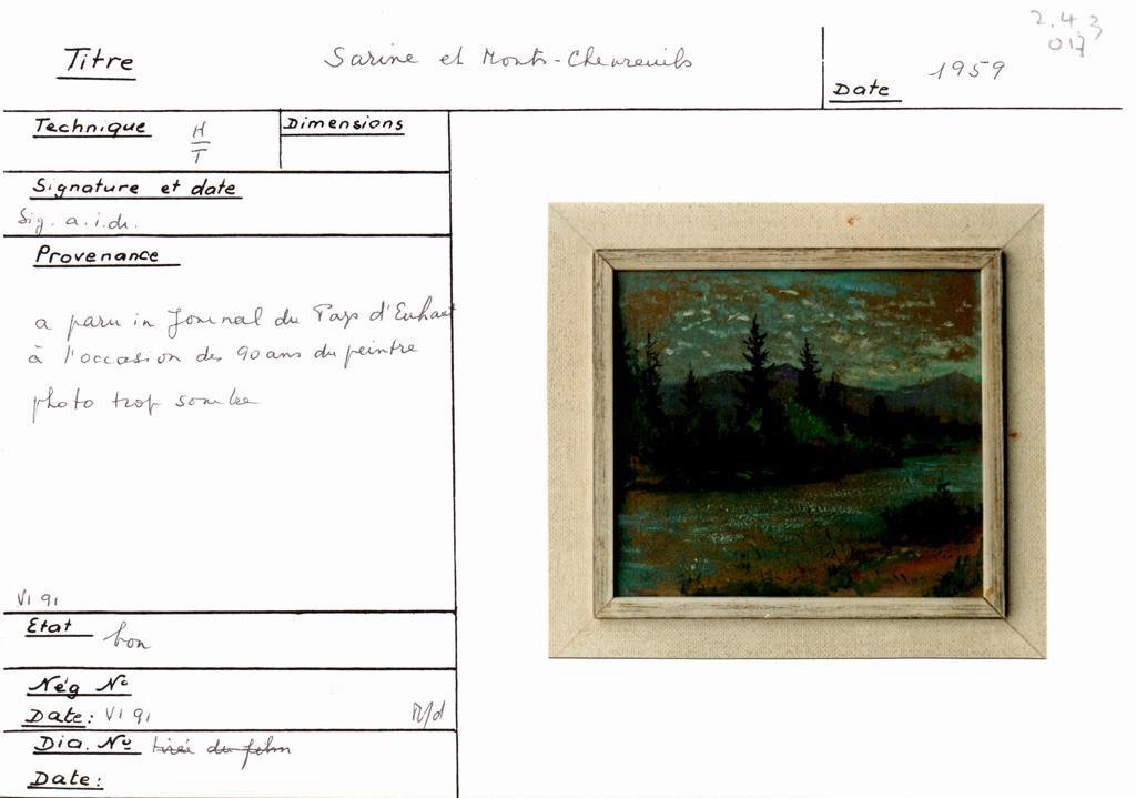 Scan de la fiche