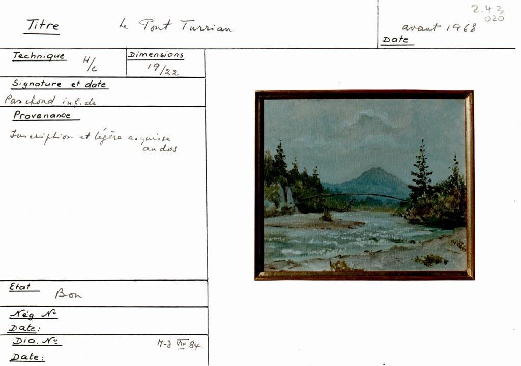 Scan de la fiche