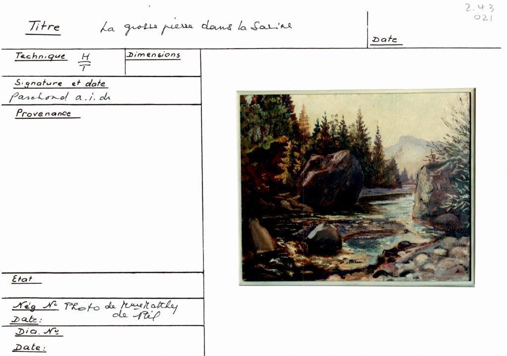 Scan de la fiche