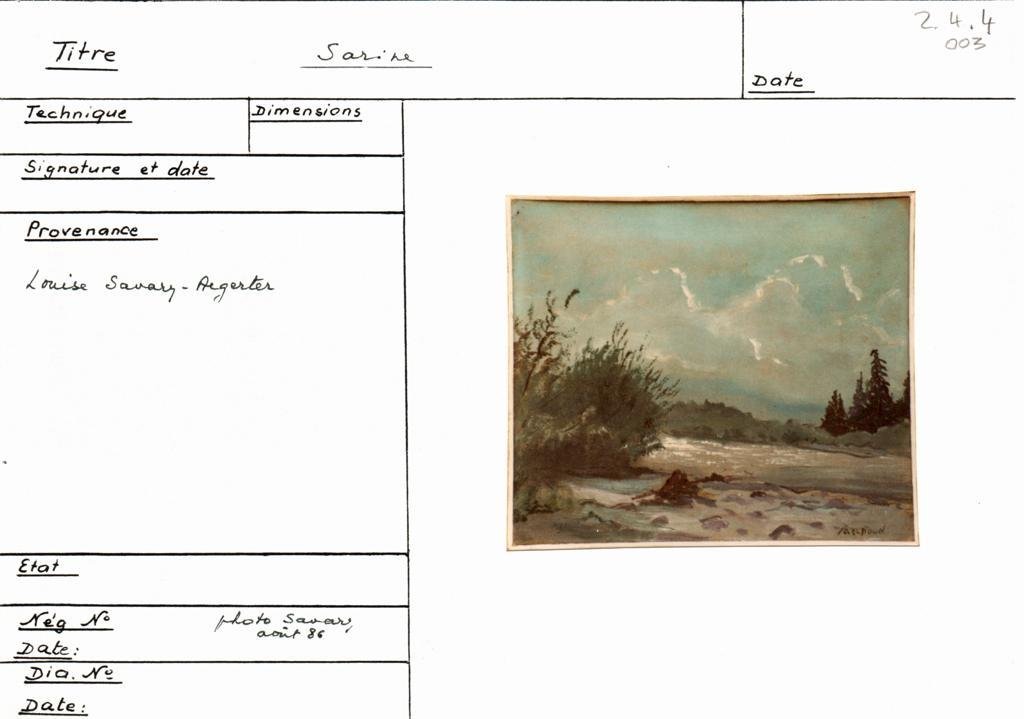 Scan de la fiche
