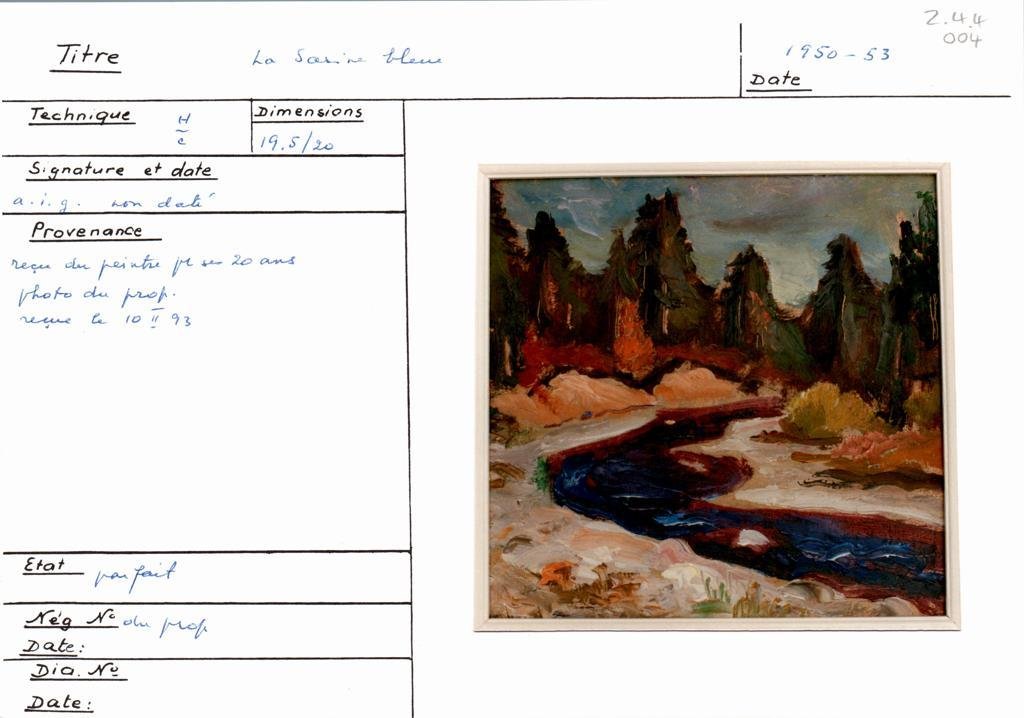 Scan de la fiche