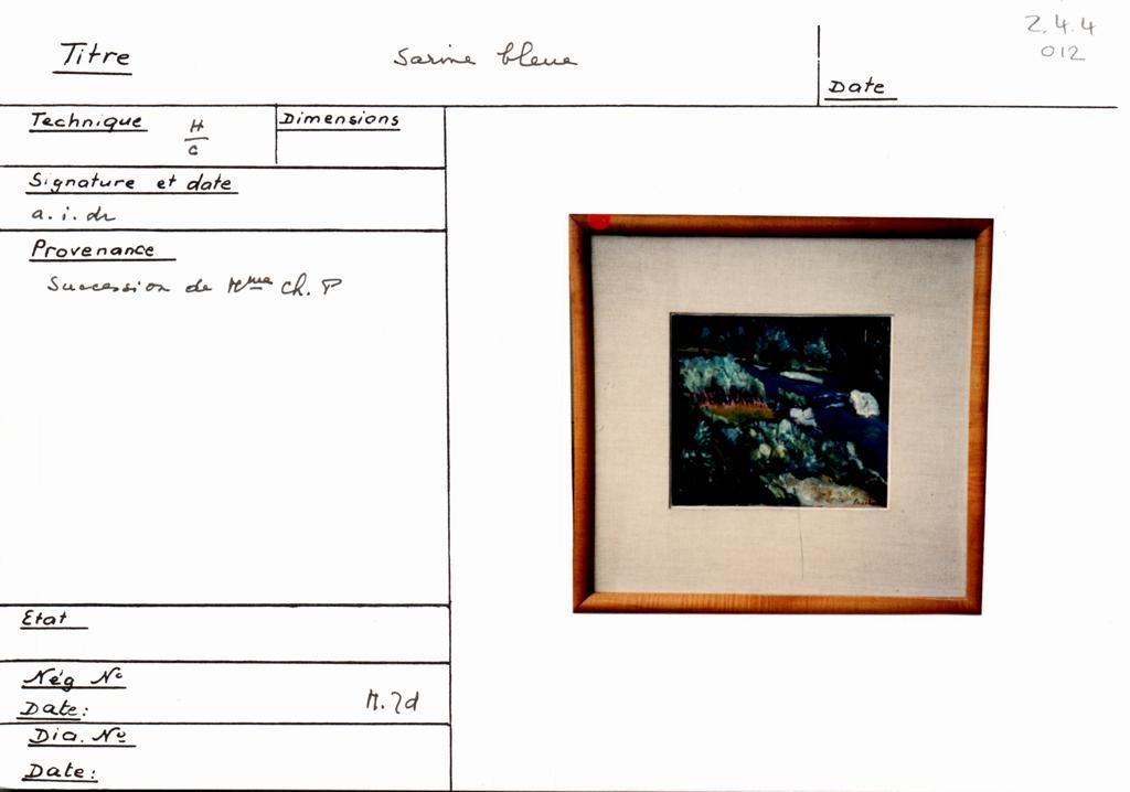 Scan de la fiche