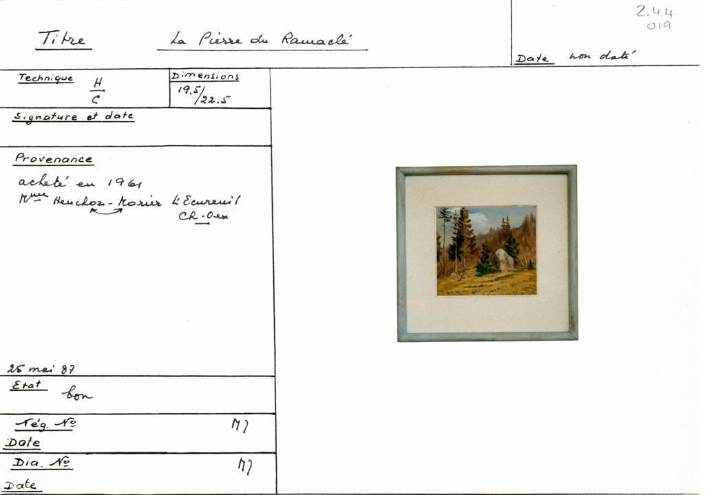 Scan de la fiche