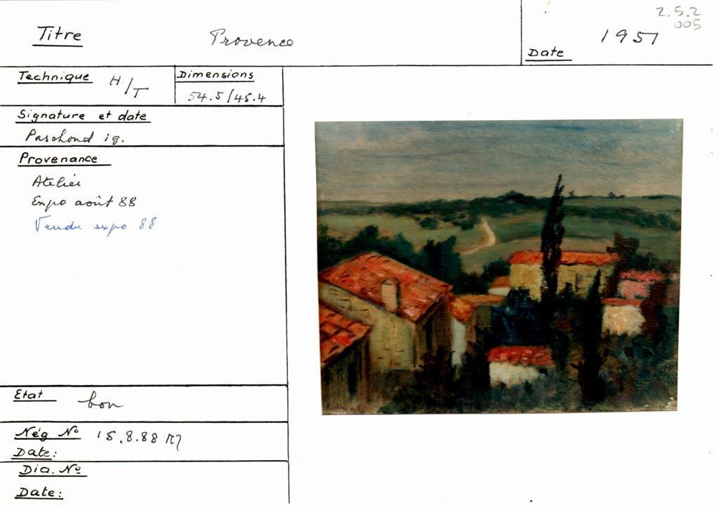 Scan de la fiche