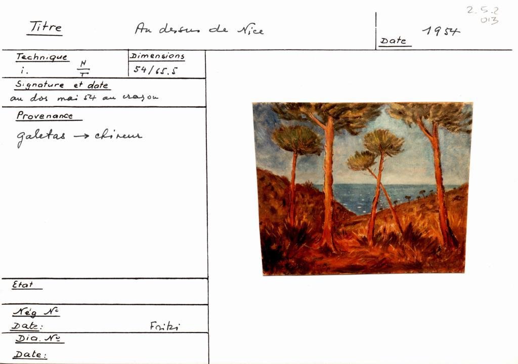 Scan de la fiche