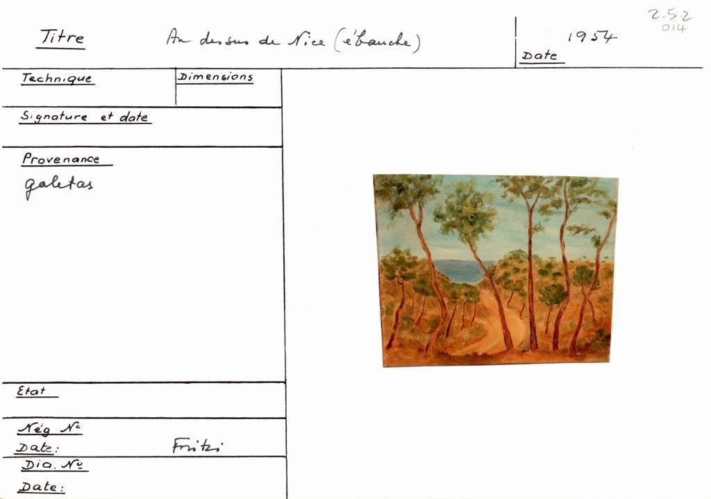 Scan de la fiche