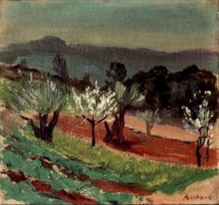 Printemps le cerisier d'Aubagne