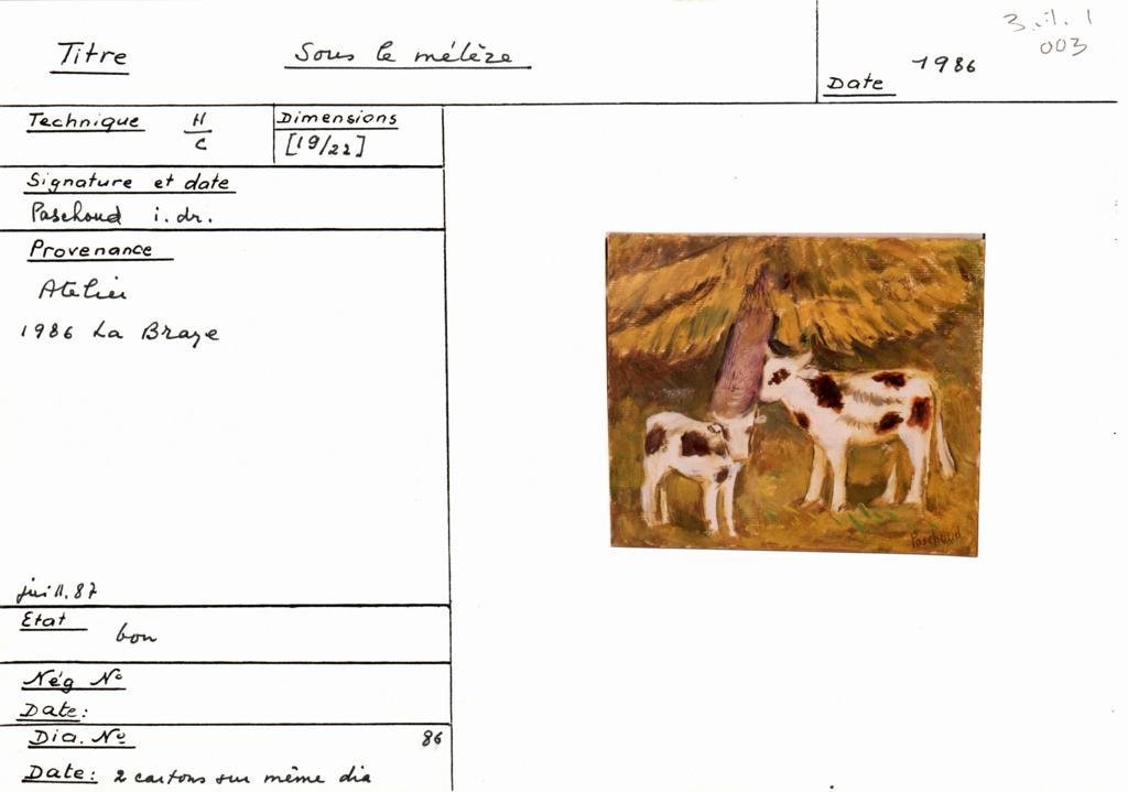 Scan de la fiche