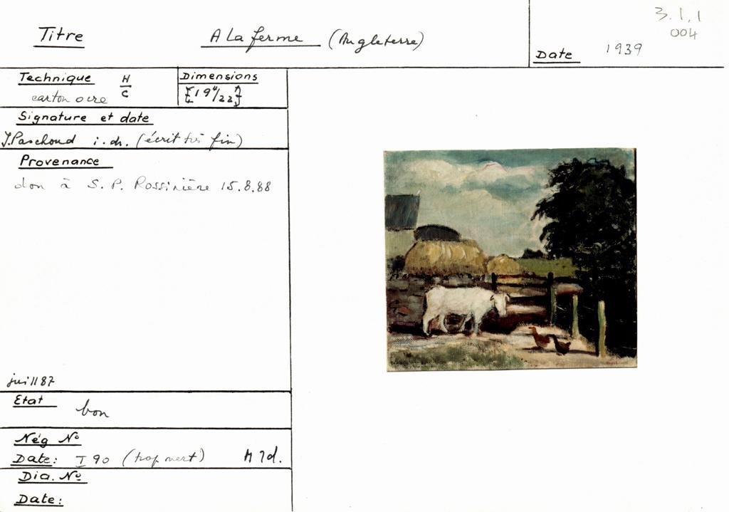 Scan de la fiche