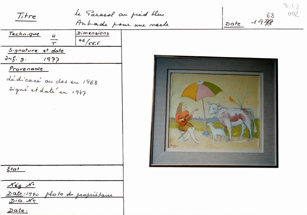 Scan de la fiche