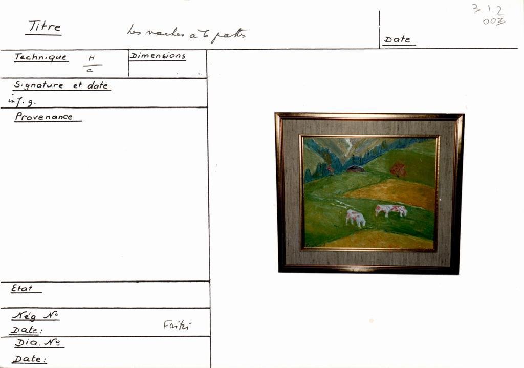 Scan de la fiche