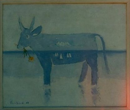 La Vache aux Dents du Midi La Vache bleue