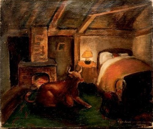 La Vache dans la Chambre à coucher