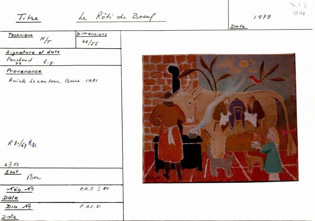 Scan de la fiche