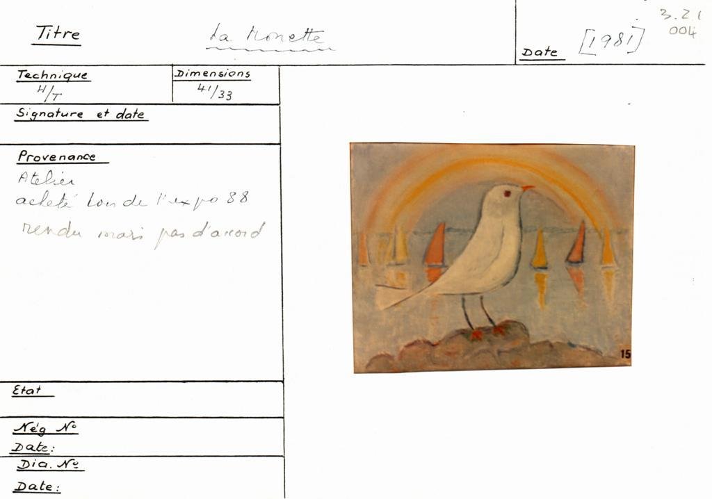 Scan de la fiche