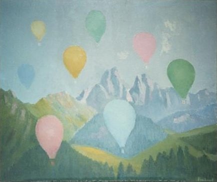Ballons à air chaud et Gumfluh