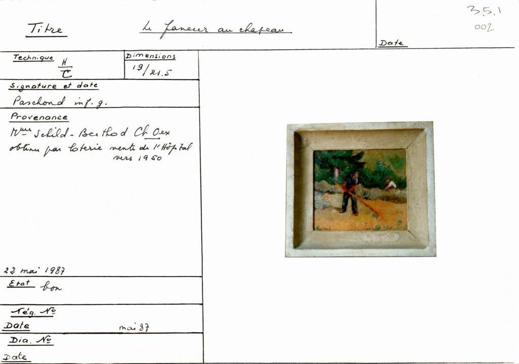 Scan de la fiche