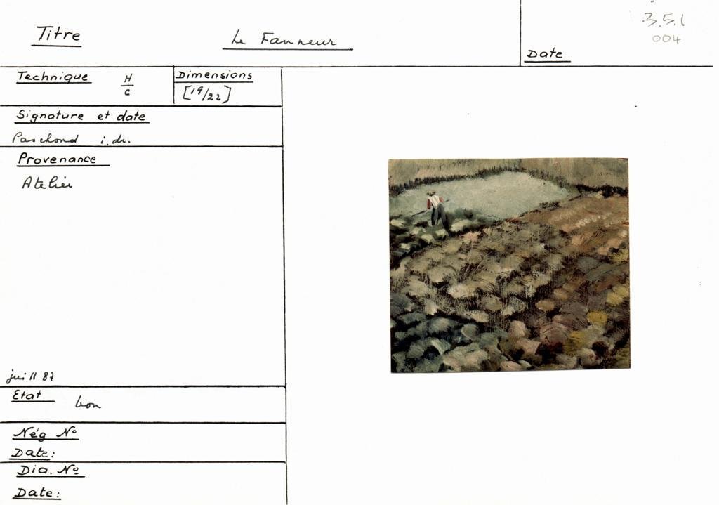 Scan de la fiche
