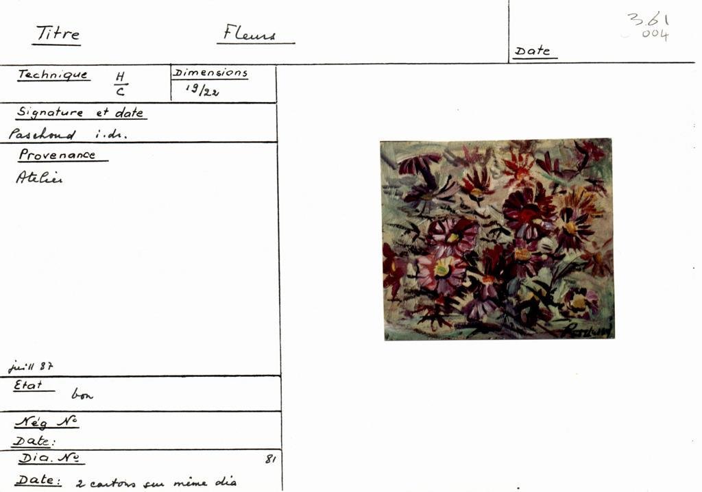 Scan de la fiche