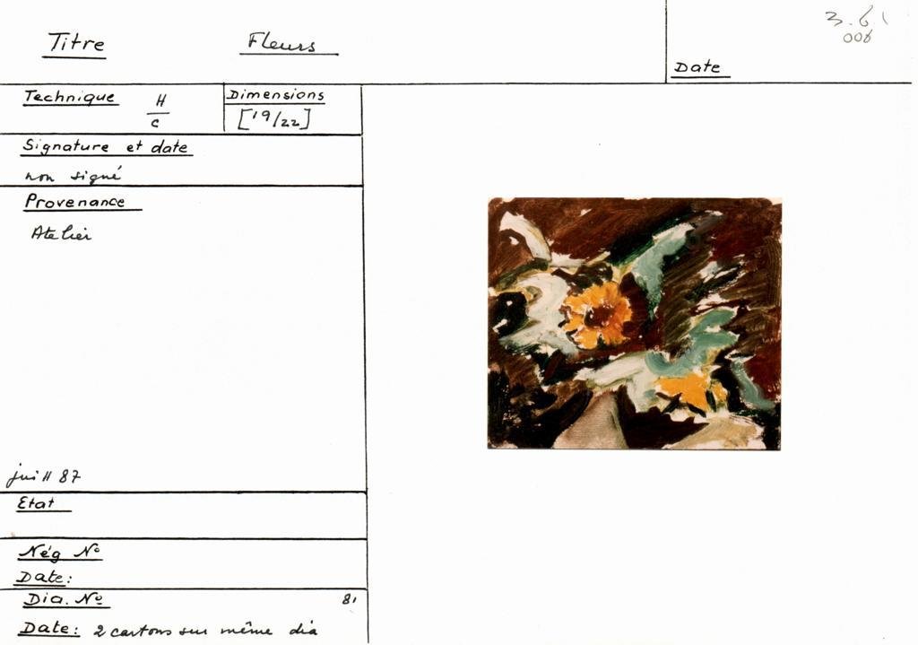Scan de la fiche