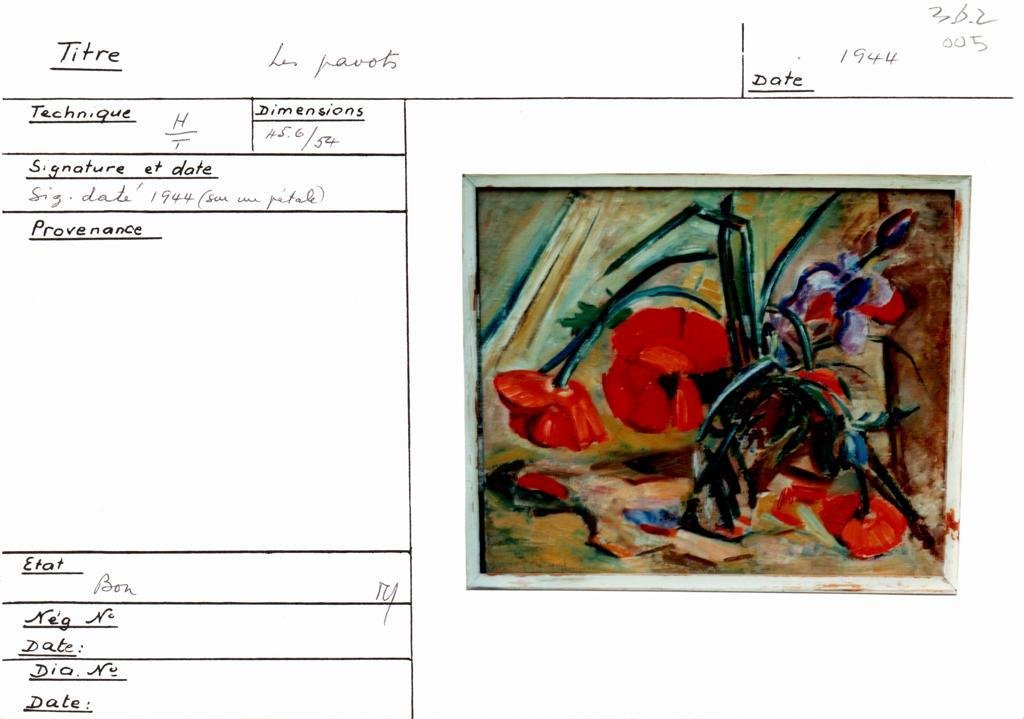 Scan de la fiche